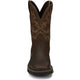 Justin Men's Driller 11" Square Toe Western Work Boot -Brown- SE4681  - Overlook Boots