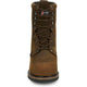 Justin Men's Pulley 8" Comp Toe Waterproof Met Guard Work Boot- Brown- SE630 - Overlook Boots