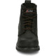 Justin Men's Dayworker 6" Waterproof Slip Resist Lace Up Work Shoe- Black- SE637 - Overlook Boots