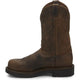 Justin Men's Balusters 11" Steel Toe Western USA Made Work Boot -Brown- 4445 - Overlook Boots