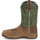 Justin Men's Nitread 11" Comp Toe Waterproof Pull On Work Boot- Brown- CR3210 - Overlook Boots