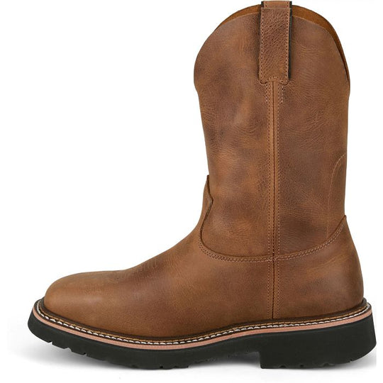 Justin Men's Ames 11" Steel Toe Wester Work Boot - HL4223 - Overlook Boots