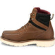 Justin Men's Bristol 6" Soft Toe Waterproof Slip Resist Work Boot- Brown- HW686 - Overlook Boots