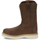 Justin Men's Ram 10" Steel Toe Slip Resist Lace Up Work Boot- Brown- OW4711 - Overlook Boots