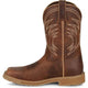 Justin Men's Daywork 11" Square Toe WP Western Work Boot - Pecan - SE4242 - Overlook Boots