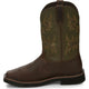 Justin Men's Keavan 11" Steel Toe Met Guard Western Work Boot -Brown- SE4570 - Overlook Boots