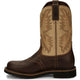 Justin Men's Superintendent 11" Western Work Boot -Brown- SE4660  - Overlook Boots