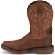 Justin Men's Wolfe 11" Nano Composite Toe Western Work Boot Brown - SE4752 - Overlook Boots