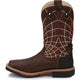 Justin Men's Derrickman 12" Composite Toe Western Work Boot -Brown- SE4835 - Overlook Boots