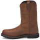 Justin Men's Drywall 10" Steel Toe Waterproof Western Work Boot -Brown- SE4961 - Overlook Boots