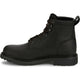Justin Men's Dayworker 6" Steel Toe Waterproof Lace Up Work Boot- Black- SE635 - Overlook Boots