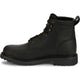 Justin Men's Dayworker 6" Waterproof Slip Resist Lace Up Work Shoe- Black- SE637 - Overlook Boots