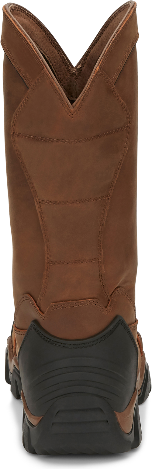 Chippewa Women's Cross Terrain 12" Nano Toe WP Pull On Boot - Brown - L50023