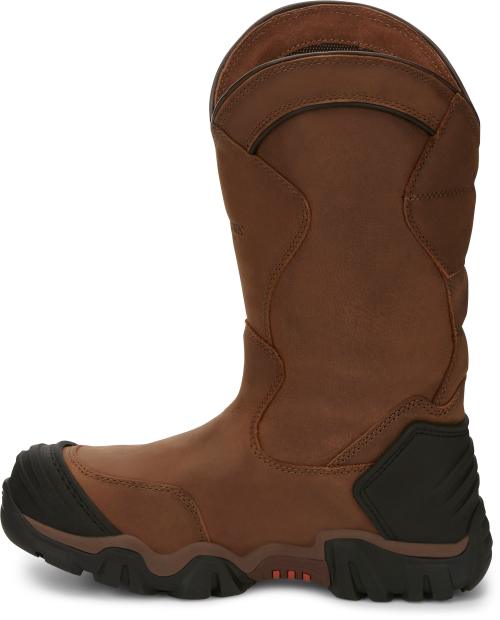 Chippewa Women's Cross Terrain 12" Nano Toe WP Pull On Boot - Brown - L50023