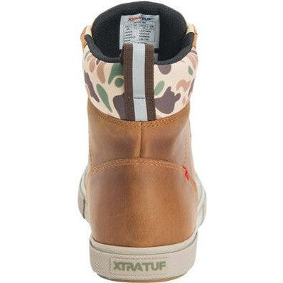 Xtratuf Men's Leather Lace 6" WP Ankle Deck Work Boot -Tan- LAL700  - Overlook Boots