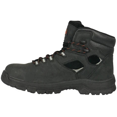 Hoss Men's Lorne 6" Composite Toe Waterproof Slip Resistant Work Boot - Black 60117  - Overlook Boots