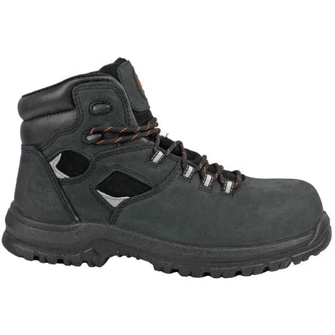 Hoss Men's Lorne 6" Composite Toe Waterproof Slip Resistant Work Boot - Black 60117  - Overlook Boots
