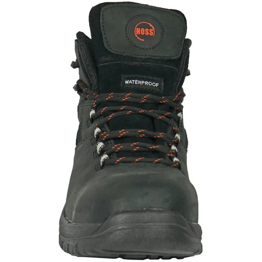 Hoss Men's Lorne 6" Composite Toe Waterproof Slip Resistant Work Boot - Black 60117  - Overlook Boots
