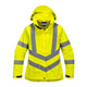 Portwest Hi-Vis Women's Breathable Rain Jacket - Yellow - LW70 XS - Overlook Boots