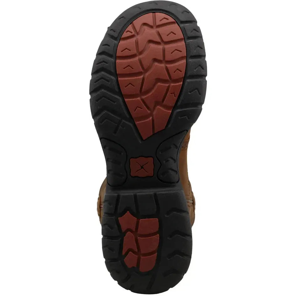 Twisted X Men's All Round 11" K Toe Work Boot- Brown- MAB0001 - Overlook Boots