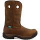 Twisted X Men's All Round 11" K Toe Waterproof Work Boot - Brown - MABW001 7 / Medium / Brown - Overlook Boots