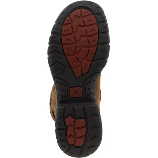Twisted X Men's All Round 11" K Toe Waterproof Work Boot - Brown - MABW001 - Overlook Boots