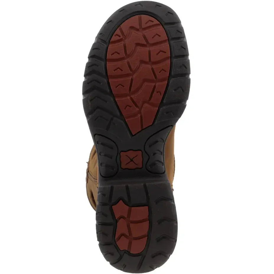 Twisted X Men's All Round 11" K Toe WP Work Boot- Brown- MABW0001 - Overlook Boots