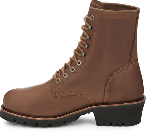 Chippewa Men's Classic 2.0 8" Steel Toe Logger Work Boot - Brown - MC2089