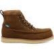 Twisted X Men's Iconic 6" Alloy Toe Waterproof Wedge Sole Work Boot - Brown - MCAAW01 7 / Medium / Brown - Overlook Boots