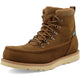 Twisted X Men's Iconic 6" Alloy Toe Waterproof Wedge Sole Work Boot - Brown - MCAAW01 - Overlook Boots