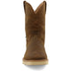 Twisted X Men's Iconic 10" Square Toe Waterproof Wedge Sole Wellington Work Boot - Brown - MCBW001 - Overlook Boots