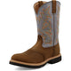 Twisted X Men's 12" U Toe Slip Resist Western Work Boot - Brown - MCW0002 - Overlook Boots