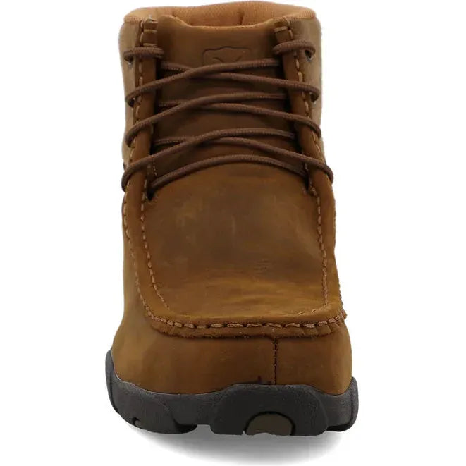 Twisted X Men's Chukka Driving 6" Alloy Toe Work Boot - Brown - MDMAL01 - Overlook Boots