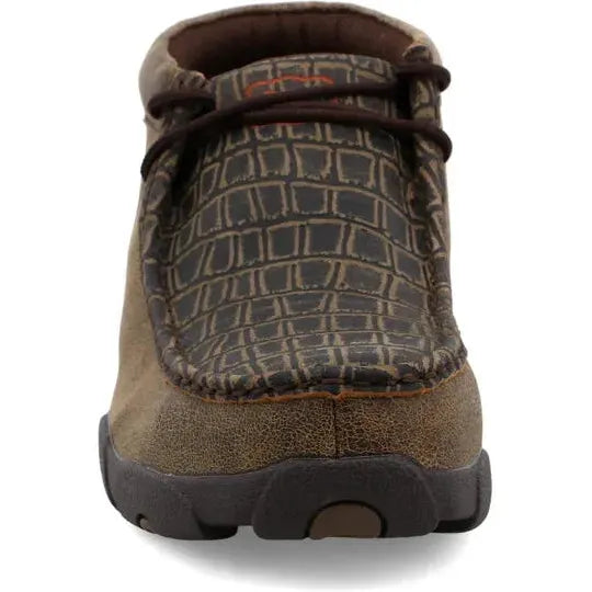 Twisted X Men's Chukka Driving Alloy Toe Work Shoe - Brown- MDMAL02 - Overlook Boots