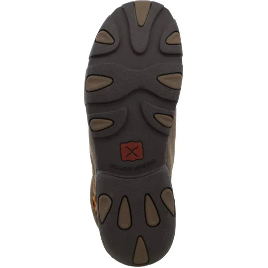 Twisted X Men's Chukka Driving Alloy Toe Work Shoe - Brown- MDMAL02 - Overlook Boots