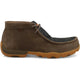 Twisted X Men's Chukka Driving Comp Toe Work Shoe - Shitake - MDMNT05 7 / Medium / Black - Overlook Boots