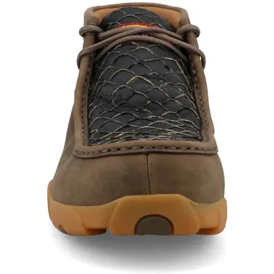 Twisted X Men's Chukka Driving Comp Toe Work Shoe - Shitake - MDMNT05 - Overlook Boots