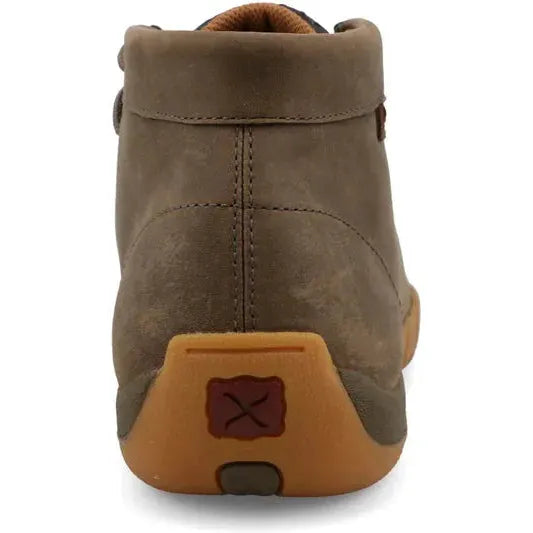 Twisted X Men's Chukka Driving Comp Toe Work Shoe - Shitake - MDMNT05 - Overlook Boots
