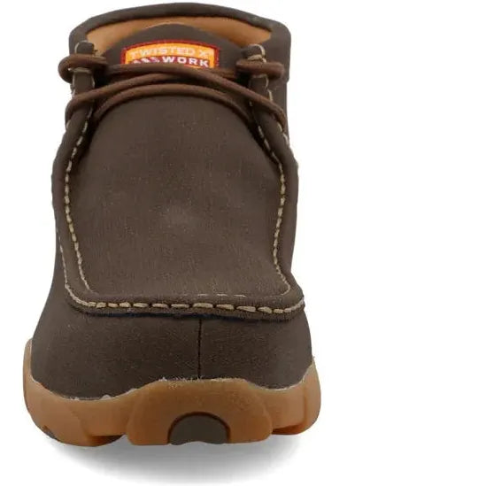 Twisted X Men's Chukka Driving Safety Toe Waterproof Work Boot - Chocolate - MDMNTW1 - Overlook Boots