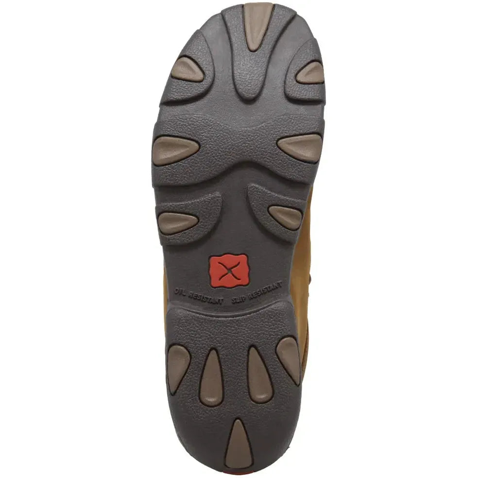 Twisted X Men's Chukka Driving Steel Toe Work Boot- Saddle- MDMST01 - Overlook Boots