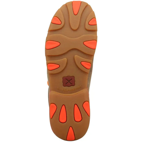 Twisted X Men's Chukka Driving Steel Toe Work Boot - Orange - MDMST04 - Overlook Boots