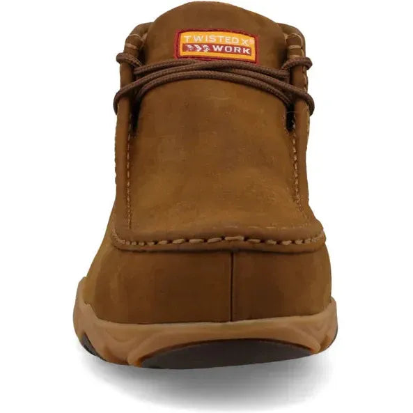 Twisted X Men's Chukka Driving Nano Toe Work Boot - Saddle - MDMXN01 - Overlook Boots