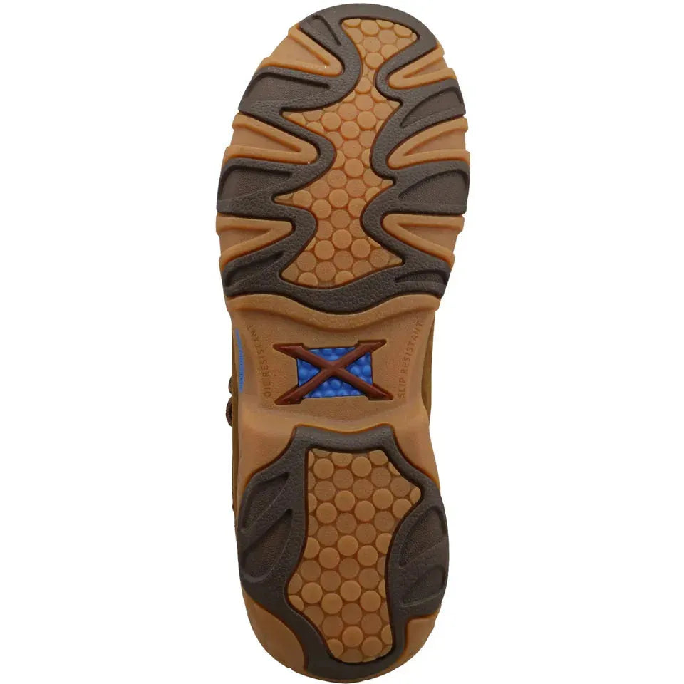 Twisted X Men's Chukka Driving Nano Toe Work Boot - Saddle - MDMXN01 - Overlook Boots