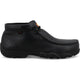 Twisted X Men's Chukka Driving Moc Toe Laces Work Shoe - Black - MDMXN02 7 / Medium / Black - Overlook Boots