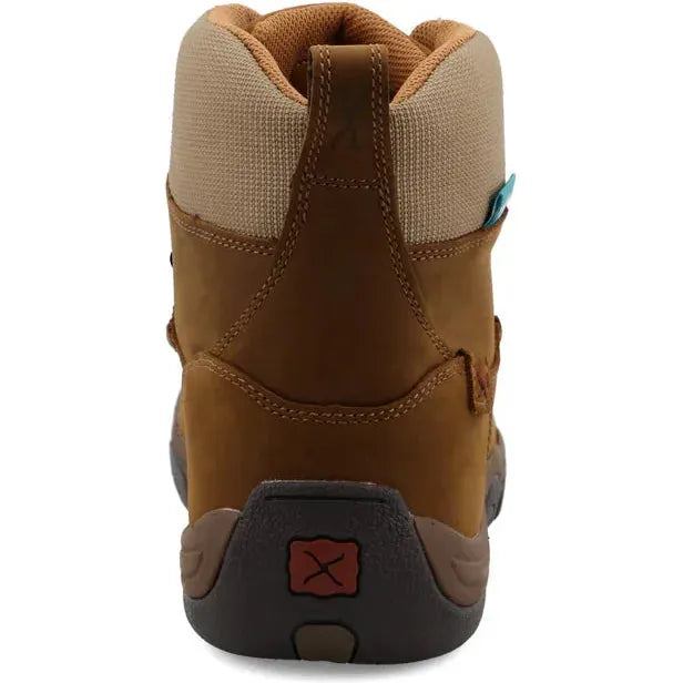 Twisted X Men's 6" Composite Toe Waterproof Hiker Work Boot - Saddle - MHKWC01