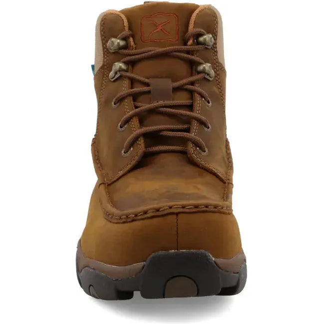 Twisted X Men's 6" Composite Toe Waterproof Hiker Work Boot - Saddle - MHKWC01