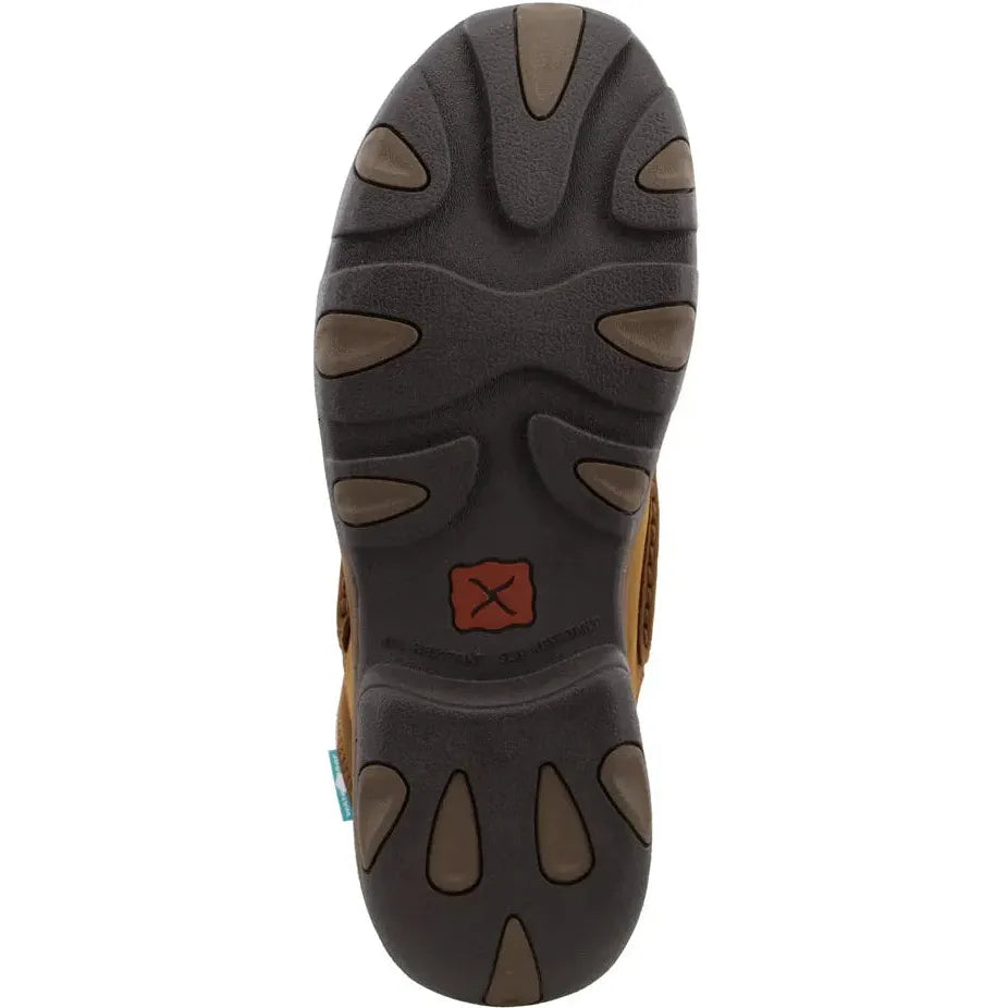 Twisted X Men's 6" Composite Toe Waterproof Hiker Work Boot - Saddle - MHKWC01