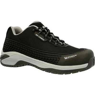 Georgia Men's Michelin Latitude 3" AT Athletic Work Shoe -Black- MIC0003  - Overlook Boots