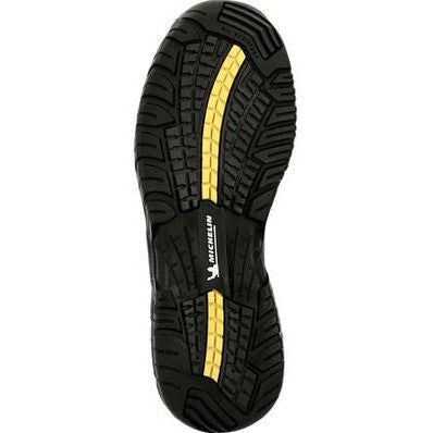 Georgia Men's Michelin 6" Alloy Toe Waterproof Puncture Resistant Chelsea Work Boot- Black- MIC0008 - Overlook Boots