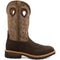 Twisted X Men's 12" Alloy Toe Slip Resist Western Work Boot - Taupe - MLCA001 7 / Medium / Brown - Overlook Boots
